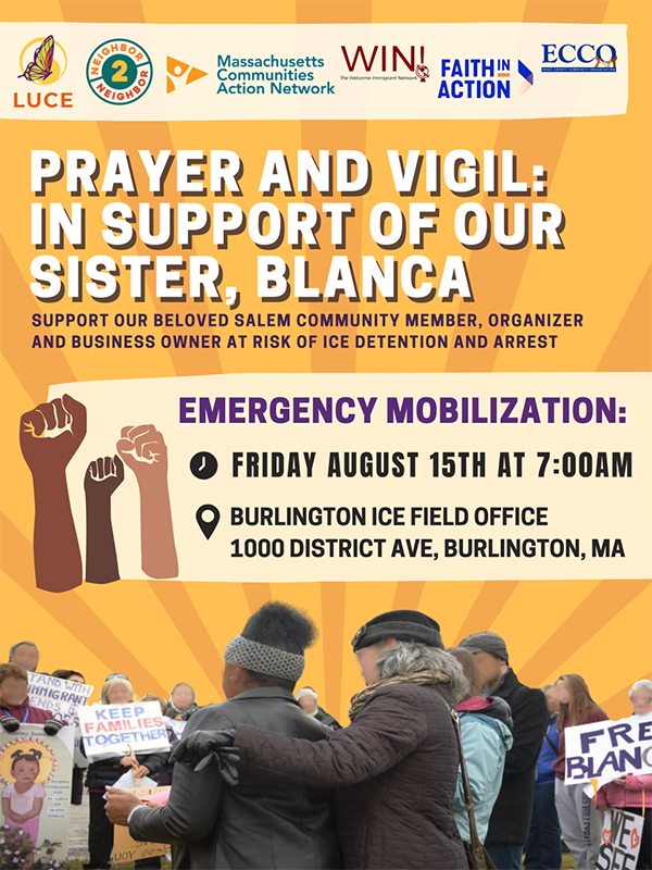 Emergency Mobilization, Support Blanca